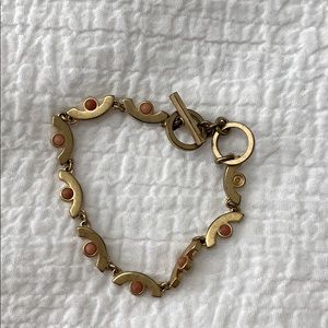 Coral rainbow Madewell bracelet